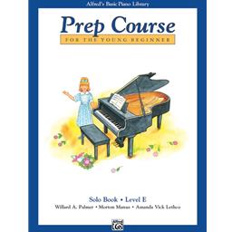 Piano Prep Course For The Young Beginner Solo Book Level E