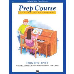 Piano Prep Course For The Young Beginner Theory Book Level E