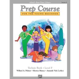 Piano Prep Course For The Young Beginner Technic Book Level F