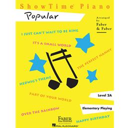 Piano Faber ShowTime Piano Popular Level 2A