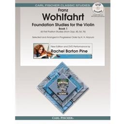 Violin Wohlfahrt Foundation Studies Book 1