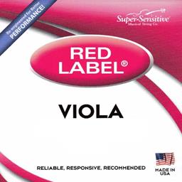 Super-Sensitive Red Label Viola C Single String 4/4
