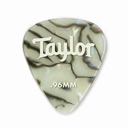 Taylor Celluloid 351 Picks, Abalone, 0.96mm, 12-Pack