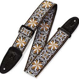 LEVY'S 2" Wide Jacquard Guitar Strap.