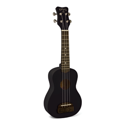 Kohala Soprano Tiki Series Black