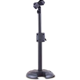 Hercules Low-Profile H-Shaped Base Microphone Stand with EZ Microphone Clip