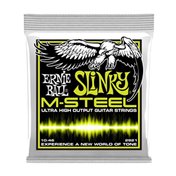 Ernie Ball Slinky M-Steel Ultra High Output 10-46