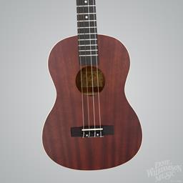 Kohala Mahogany Baritone Ukulele, Binding, Metal Tuners, Passive Pickup