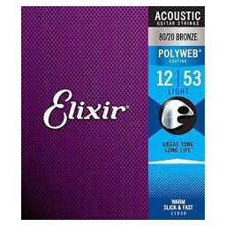 Elixir 12-53 Acoustic Polyweb 80/20
