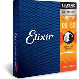 Elixir Electric Nickel Plated Steel with NANOWEB Coating