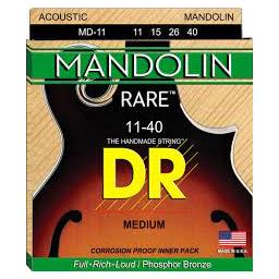 DR RARE - Phosphor Bronze Mandolin Strings Medium 11-40