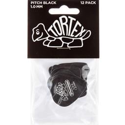 Dunlop 1.0 Tortex Standard Pitch Black Pack 12