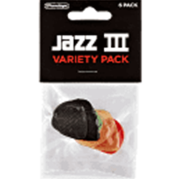 Dunlop Jazz III Variety Pack 6