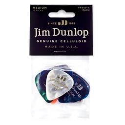 Dunlop Medium Celluloid Variety Pack 12