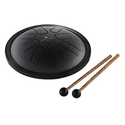 Meinl Sonic Energy Small Steel Tongue Drum, F Minor, Black