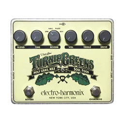 Electroharmonix Turnip Greens Overdrive / Reverb Multi-Effect