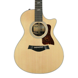 Taylor 412ce-R V-Class Grand Concert Acoustic-Electric Guitar Natural
