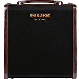 Nux NUX Stageman II AC-80 80W 2-Channel Modeling Acoustic Guitar Amp With Bluetooth Brown