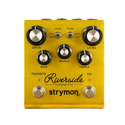 Strymon Riverside – Multistage Drive Multistage overdrive effect pedal