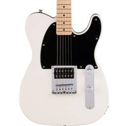 Squier Sonic™ Esquire® H, Maple Fingerboard, Black Pickguard, Arctic White