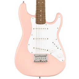 Squier Mini Stratocaster, Laurel Fingerboard, Shell Pink