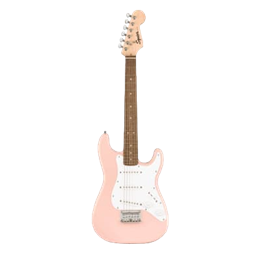 SQUIER MINI STRAT V2 - shell pink Guitare électrique enfant Squier