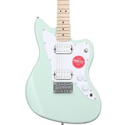 Squier Mini Jazzmaster® HH, Maple Fingerboard, Surf Green