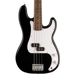 Squier Sonic Precision Bass, Laurel Fingerboard, White Pickguard, Black