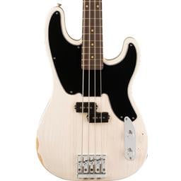 Fender Mike Dirnt Road Worn® Precision Bass®, Rosewood Fingerboard, White Blonde