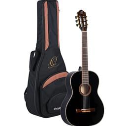 Ortega Family Series Full Size Slim Neck Nylon String Classical Guitar w/ Bag