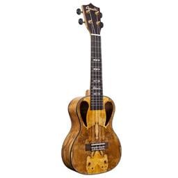 Amahi Concert African Burl Top, Back, Sides C-10, w/ Bag