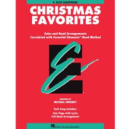 Alto Saxophone Essential Elements Christmas Favorites