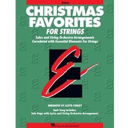 Viola Essential Elements for Strings Christmas Favorites