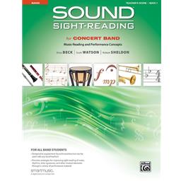 Sound Sight-Reading for Concert Band Conductor Score Book 1