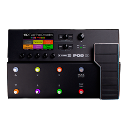 Line 6 POD Go POD Guitar Processor w simple interface, lightweight, best in class tones
