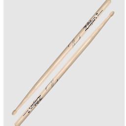 Zildjian 5B Drumsticks with retailer imprint