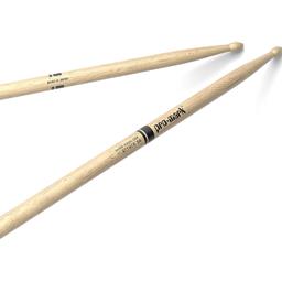 Pro Mark Classic Attack 5A Shira Kashi Oak Drumstick, Oval Wood Tip