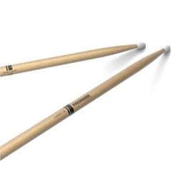 Pro Mark Classic Forward 5A Hickory Drumstick, Oval Nylon Tip