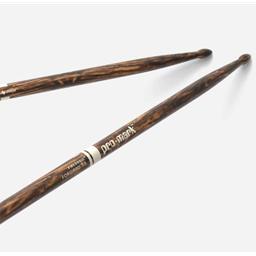 Pro Mark Classic Forward 5A FireGrain Hickory Drumstick, Oval Wood Tip