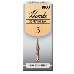 Hemke Soprano Saxophone Reeds, Strength 3.0, 5 Pack