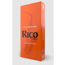 Rico Alto Sax Reeds, Strength 2.5, 25-pack