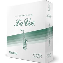 La Voz Alto Saxophone Reeds, Soft, 10 Pack