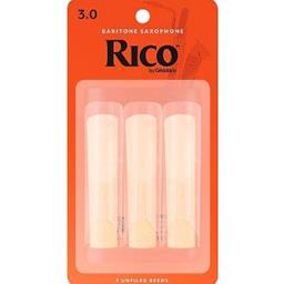 Rico Baritone Sax Reeds, Strength 2, 3-pack
