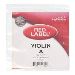 Super-Sensitive Red Label Violin A Single String 1/2 Medium