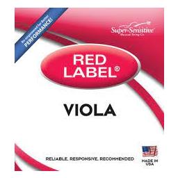 Super-Sensitive Red Label Viola D Single String 13" JR