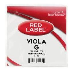 Super-Sensitive Red Label Viola G Single String 14"