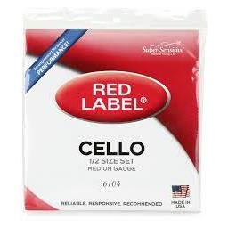 Super-Sensitive Red Label Cello D Single String 4/4 Medium