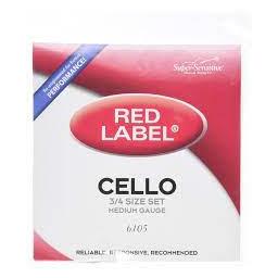 Super-Sensitive Red Label Cello G Single String 3/4 Medium