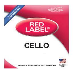 Super-Sensitive Red Label Cello G Single String 4/4 Medium
