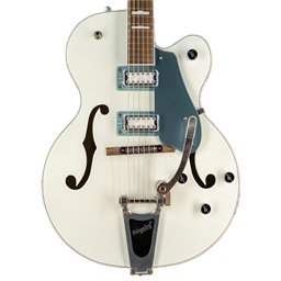 GRETSCH G5420T-140 Electromatic® 140th Double Platinum Hollow Body with Bigsby®, Laurel Fingerboard, Two-Tone Pearl Platinum/Stone Platinum